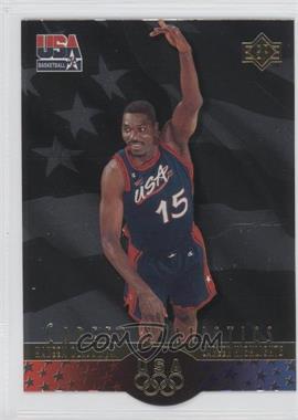 1996 Upper Deck USA Basketball Deluxe Gold Edition - SP #S6 - Hakeem Olajuwon