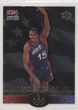 1996 Upper Deck USA Basketball Deluxe Gold Edition - SP #S6 - Hakeem Olajuwon