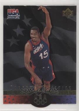 1996 Upper Deck USA Basketball Deluxe Gold Edition - SP #S6 - Hakeem Olajuwon