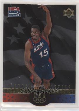 1996 Upper Deck USA Basketball Deluxe Gold Edition - SP #S6 - Hakeem Olajuwon