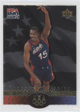 1996 Upper Deck USA Basketball Deluxe Gold Edition - SP #S6 - Hakeem Olajuwon