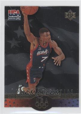 1996 Upper Deck USA Basketball Deluxe Gold Edition - SP #S8 - David Robinson