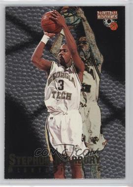 1996 Visions Signings - Basketball Rookies Redemptions #BR5 - Stephon Marbury /9996