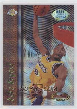 1997-98 Bowman's Best - Best Techniques - Atomic Refractor #T4 - Kobe Bryant