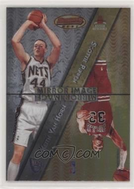 1997-98 Bowman's Best - Mirror Image #MI4 - Keith Van Horn, Scottie Pippen, Kobe Bryant, Cedric Ceballos