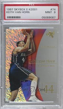 1997-98 EX2001 - [Base] #74 - Keith Van Horn [PSA 9 MINT]