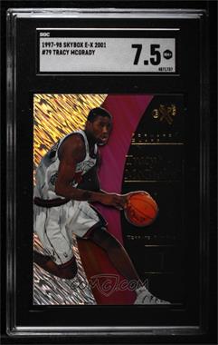 1997-98 EX2001 - [Base] #79 - Tracy McGrady [SGC 7.5 NM+]