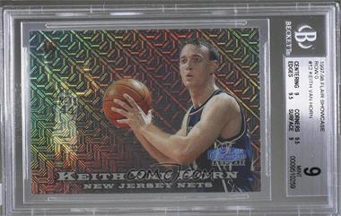 1997-98 Flair Showcase - [Base] - Row 0 #12 - Keith Van Horn /250 [BGS 9 MINT]