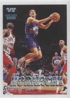 1997-98 Fleer - [Base] - Tiffany #169 - Jeff Hornacek [Good to VG‑EX]