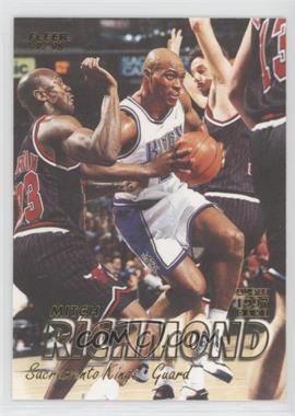 1997-98 Fleer - [Base] #2 - Mitch Richmond (Guarded by Michael Jordan)