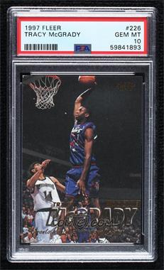 1997-98 Fleer - [Base] #226 - Tracy McGrady [PSA 10 GEM MT]