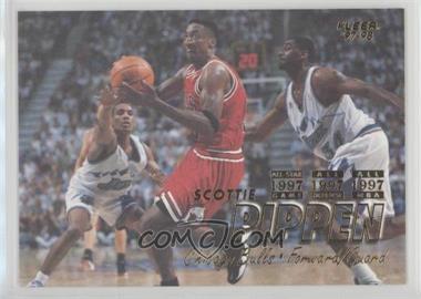 1997-98 Fleer - [Base] #261 - Scottie Pippen