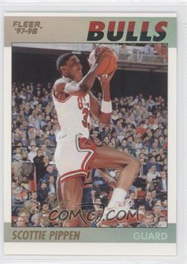 1997-98 Fleer - Decade of Excellence - Rare Traditions #9 - Scottie Pippen