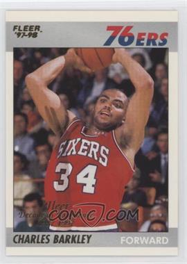 1997-98 Fleer - Decade of Excellence #1 - Charles Barkley