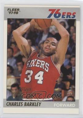 1997-98 Fleer - Decade of Excellence #1 - Charles Barkley