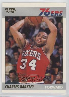 1997-98 Fleer - Decade of Excellence #1 - Charles Barkley