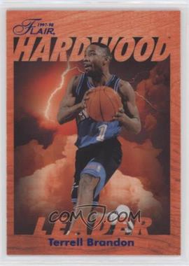 1997-98 Fleer - Hardwood Leader #5 - Terrell Brandon