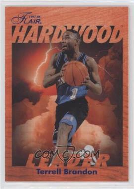 1997-98 Fleer - Hardwood Leader #5 - Terrell Brandon