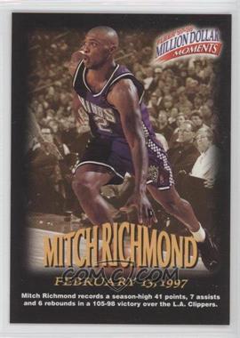 1997-98 Fleer - Million Dollar Moments Contest #24 - Mitch Richmond