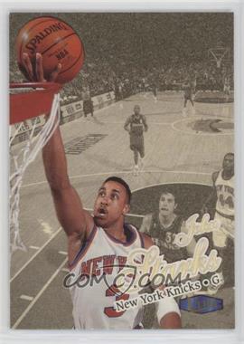 1997-98 Fleer Ultra - [Base] - Gold Medallion #96G - John Starks