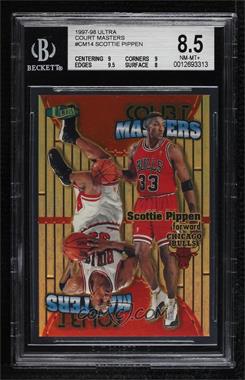 1997-98 Fleer Ultra - Court Masters #14 CM - Scottie Pippen [BGS 8.5 NM‑MT+]