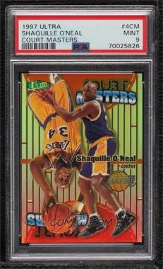 1997-98 Fleer Ultra - Court Masters #4 CM - Shaquille O'Neal [PSA 9 MINT]