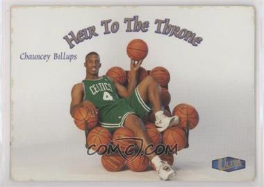 1997-98 Fleer Ultra - Heir to the Throne #3 HT - Chauncey Billups [EX to NM]