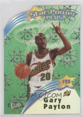 1997-98 Fleer Ultra - Star Power - Die-Cut Plus #12 SPP - Gary Payton