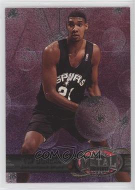 1997-98 Metal Universe - [Base] #66 - Tim Duncan