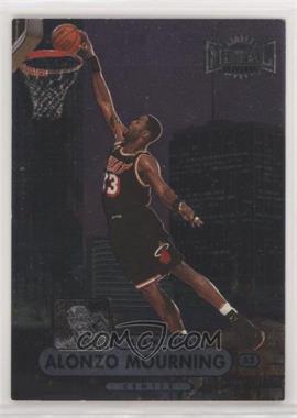 1997-98 Metal Universe Championship Preview - [Base] #13 - Alonzo Mourning [EX to NM]