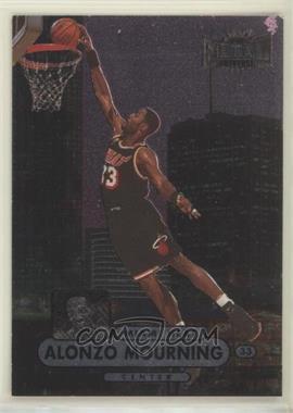 1997-98 Metal Universe Championship Preview - [Base] #13 - Alonzo Mourning [EX to NM]