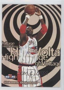 1997-98 NBA Hoops - High Voltage #19HV - Hakeem Olajuwon