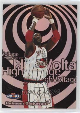 1997-98 NBA Hoops - High Voltage #19HV - Hakeem Olajuwon