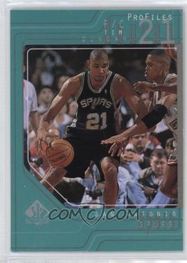 1997-98 SP Authentic - Profiles #P37 - Tim Duncan