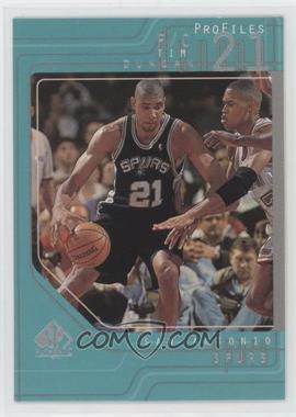 1997-98 SP Authentic - Profiles #P37 - Tim Duncan