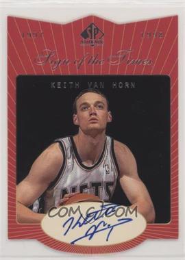 1997-98 SP Authentic - Sign of the Times - Stars and Rookies #KV - Keith Van Horn