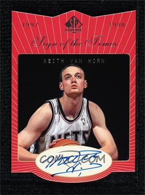 1997-98 SP Authentic - Sign of the Times - Stars and Rookies #KV - Keith Van Horn