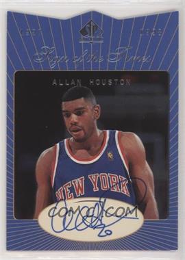 1997-98 SP Authentic - Sign of the Times #AH - Allan Houston [EX to NM]