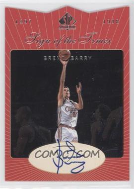 1997-98 SP Authentic - Sign of the Times #BB - Brent Barry