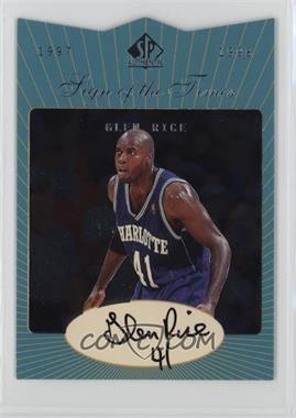 1997-98 SP Authentic - Sign of the Times #GR - Glen Rice