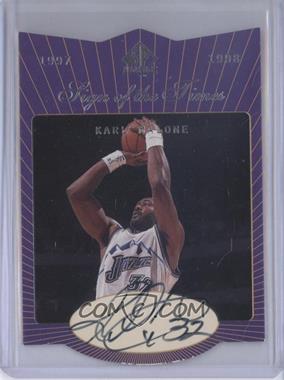 1997-98 SP Authentic - Sign of the Times #KM - Karl Malone