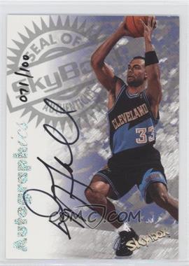 1997-98 Skybox Premium - Autographics - Century Marks #_DOMA.2 - Donny Marshall /100