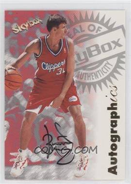 1997-98 Skybox Premium - Autographics #_BRBA - Brent Barry