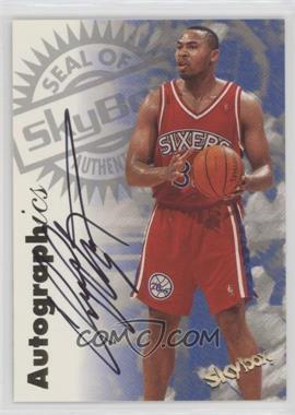 1997-98 Skybox Premium - Autographics #_CLWE - Clarence Weatherspoon