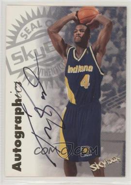 1997-98 Skybox Premium - Autographics #_TRBE - Travis Best