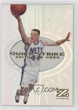 1997-98 Skybox Z-Force - Quick Strike #10QS - Keith Van Horn