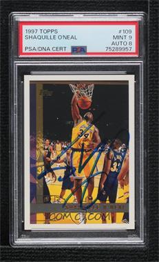 1997-98 Topps - [Base] #109 - Shaquille O'Neal [PSA/DNA Encased]