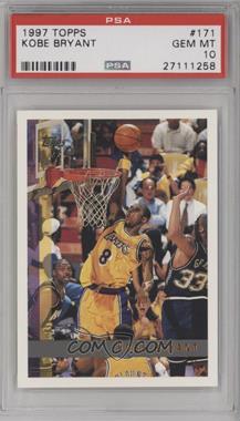 1997-98 Topps - [Base] #171 - Kobe Bryant [PSA 10 GEM MT]