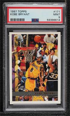 1997-98 Topps - [Base] #171 - Kobe Bryant [PSA 9 MINT]