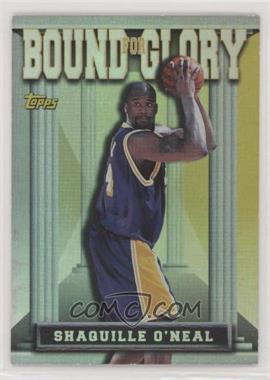 1997-98 Topps - Bound for Glory #BG12 - Shaquille O'Neal [EX to NM]